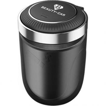 Cendrier de voiture avec LED et fonction anti-fumée 1PC