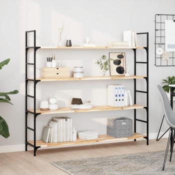 Unfinished Solid Wood Floating Shelves (2 pcs), 160cm x 30cm x 2cm, Acacia by VidaXL