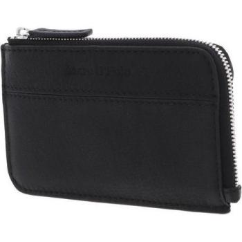 Portefeuille Élégant Noir – Florica Zip Wallet S