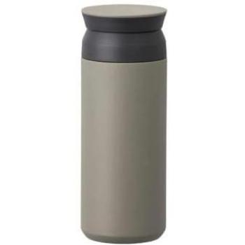 500ml Khaki KINTO Travel Mug with Vacuum Insulation