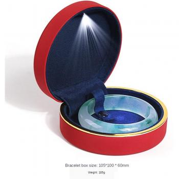 Velvet Ring Presentation Box with LED Light