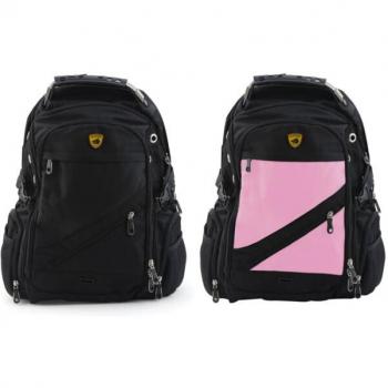 GuardDog ProShield 2 • Dual‑Color (Black/Pink) 37L Bulletproof Backpack – NIJ IIIA