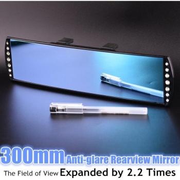 300mm Anti-Glare Wide Angle Rear Mirror