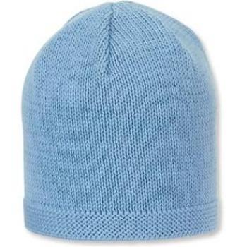Sterntaler® Strickmütze OCS Strickmütze (1-St., Wintermütze gefüttert und ideal für kalte Tage) Strick Beanie Kinder aus weicher Baumwolle unifarben