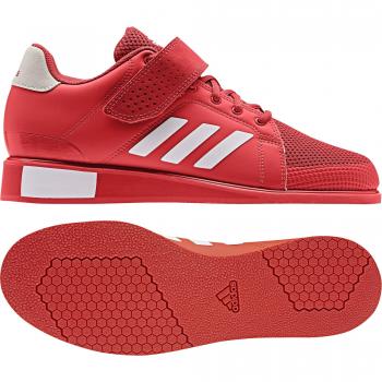 Adidas Herren‑Fitnessschuh Power Perfect 3, Rot FTWR White/Active Red, EU 46 2/3