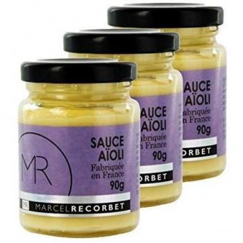 Lot de 3 Pots de Sauce Aïoli