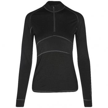 Haut à manches longues femme Mey Prfrmnc Noir