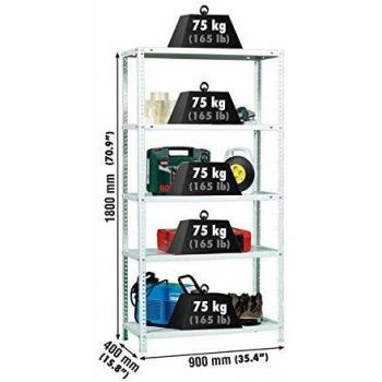 Estanteria ADVANTAGE 5/400 BLANCO