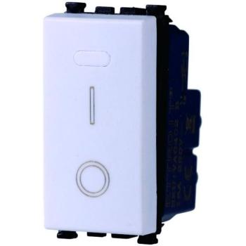 Switch Bipolaire Éttroit 2P / 16A – Blanc – Vimar Arke (VA0402B)