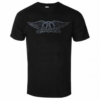 Aerosmith Iconic Logo T-Shirt – Black, Medium