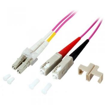 Techly SC‑LC M-M 3‑Meter-Netzwerk­kabel