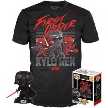 Set de figura Funko POP y camiseta Kylo Ren