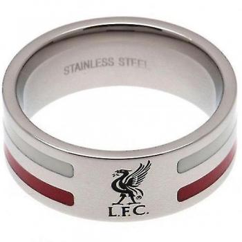 Bague Rayée Argent/Rouge/Blanc Liverpool FC Moyenne