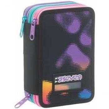Astuccio 3 Zip Seven Melt Girl