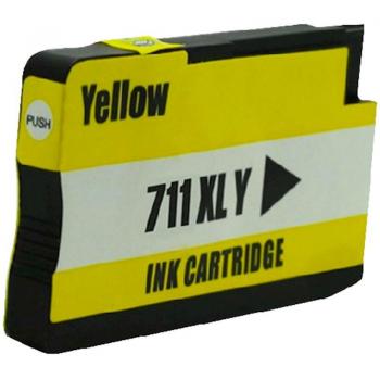 Tinteiro Genérico HP 711 Amarelo