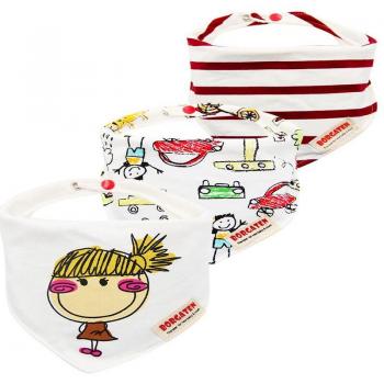 Conjunto de Baberos de Muselina para Bebé