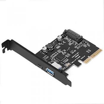 Scheda USB 3.1 a doppia porta BEYIMEI con Type-C e Type-A