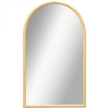 Homcom Miroir 65X110 cm avec Cadre en Bois Décoratif