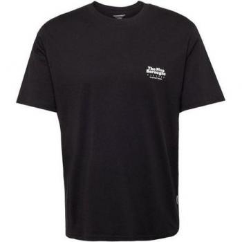 Camiseta Negra Jack & Jones Bronx Square