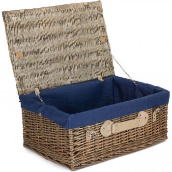 55cm Antique Laundry Hamper with Lining