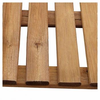 Estrado de madeira 40x40 cm 30 mm castanho Adige