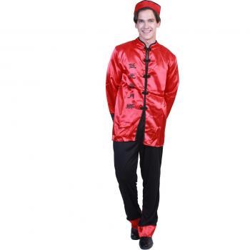 Disfraz Rojo de Carnaval para Padres
