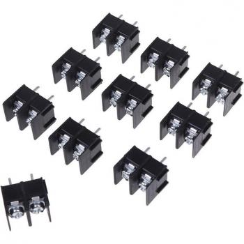 Kit de 10 conectores paso KF7.62-2 – 300 V/20 A, 7,62 mm