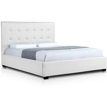 Lit Coffre 160cm Blanc Layton