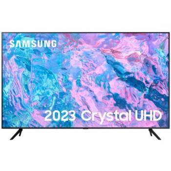 Samsung 70 4K Ultra HD LCD TV with HDR and 3 x HDMI ports (UE70CU7100KXXU)