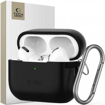 Silicone Hook for Apple AirPods Pro – Tech‑Protect Black