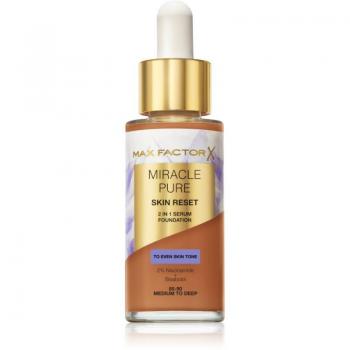 Max Factor Miracle Pure Fond de Teint Soin Sérum teinte 85-90 Medium à Profond 30 ml