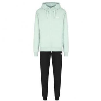 Sportiva EA7 Core Identity Con Cappuccio Verde