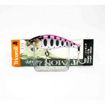 Timon Tricoroll Yamame 45S Rose‑Argent Jackall