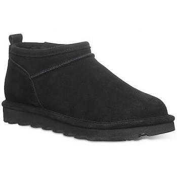 Bearpaw Women's Short Black Winter Boots