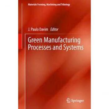 Green Manufacturing Processes and Systems