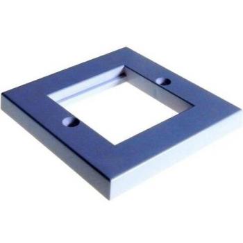 6 x 86mm Low Profile Faceplate for RJ45 Modules