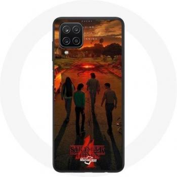 Tappetino Samsung Galaxy A12 Stranger Things Stagione 4 Art Print Nuova Ipotesi
