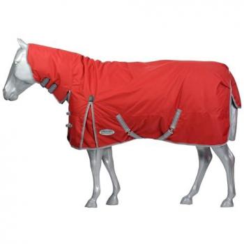 Weatherbeeta Comfitec Classic Combo Neck Lite Plus 7'0 Red/Silver/Navy Outdoor Edition