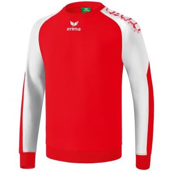 Sudadera de algodón erima Graffic 5-c para niño, Unisex, 6070707, Rojo, 128