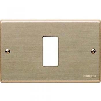 Bticino Placca Magic con Viti A 1 Posto Oxidal