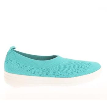 Ballerina Slip-On FitFlop Uberknit Damesmodel in Blauw
