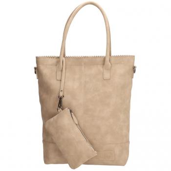 Zebra Trends Shopper Dames met Etui Zand