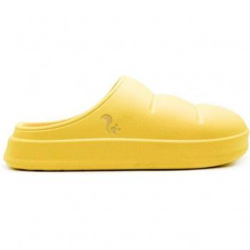 Vegane Fluffy Puffy Clog Kleinleder Thies® – gelb, 41 EU – Damen