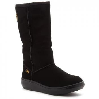 Rocket Dog Women's Sugardaddy Chocolate Leather Pull-On Boots