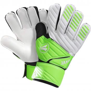 JAKO Torwarthandschuhe in Grün – Mädchengröße 3, deutsche Markenqualität