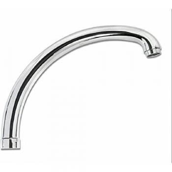 Accessoire chromé 19 cm – bec bas de mitigeur d’évier