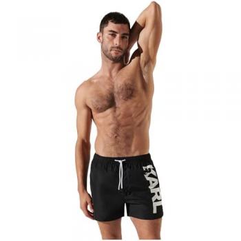 Trousers Beach Karl Lagerfeld Black & White
