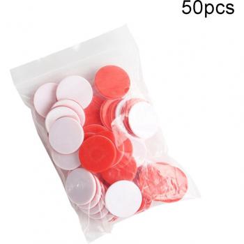 Round Dual Color Math Counters