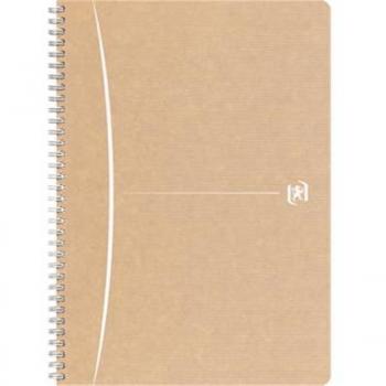 Oxford Touareg Spiraalschrift A4 180 Bladzijden Geruit 5 mm Wit
