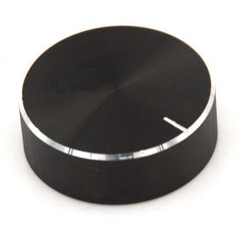 Bouton Volumétrique Noir 6 mm
